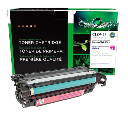 Clover Imaging Group Remanufactured Magenta Toner Cartridge for Canon CRG-332M 201349P